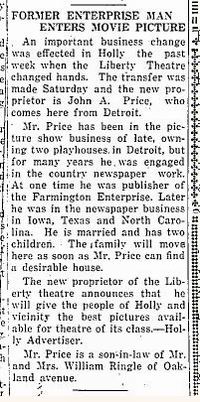 Holly Theatre - Article From James Thompson (newer photo)